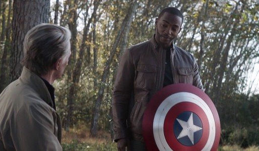 Why did Sam hand over the Shield?