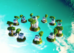 Grecian SkyWars Map.