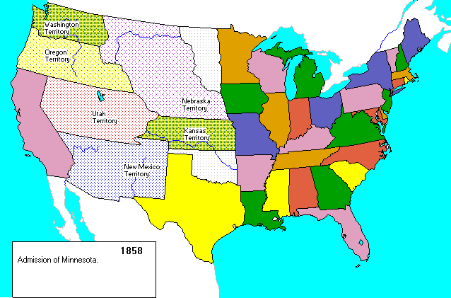 U.S. in 1858