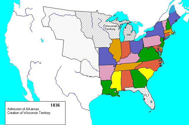 U.S. in 1836