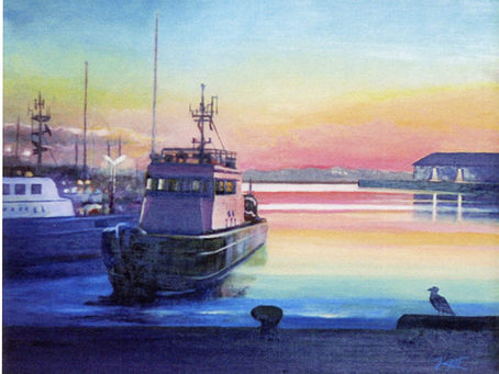 石川寛個展<海・港・岬を描く>