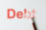 Erasing or deleting debt