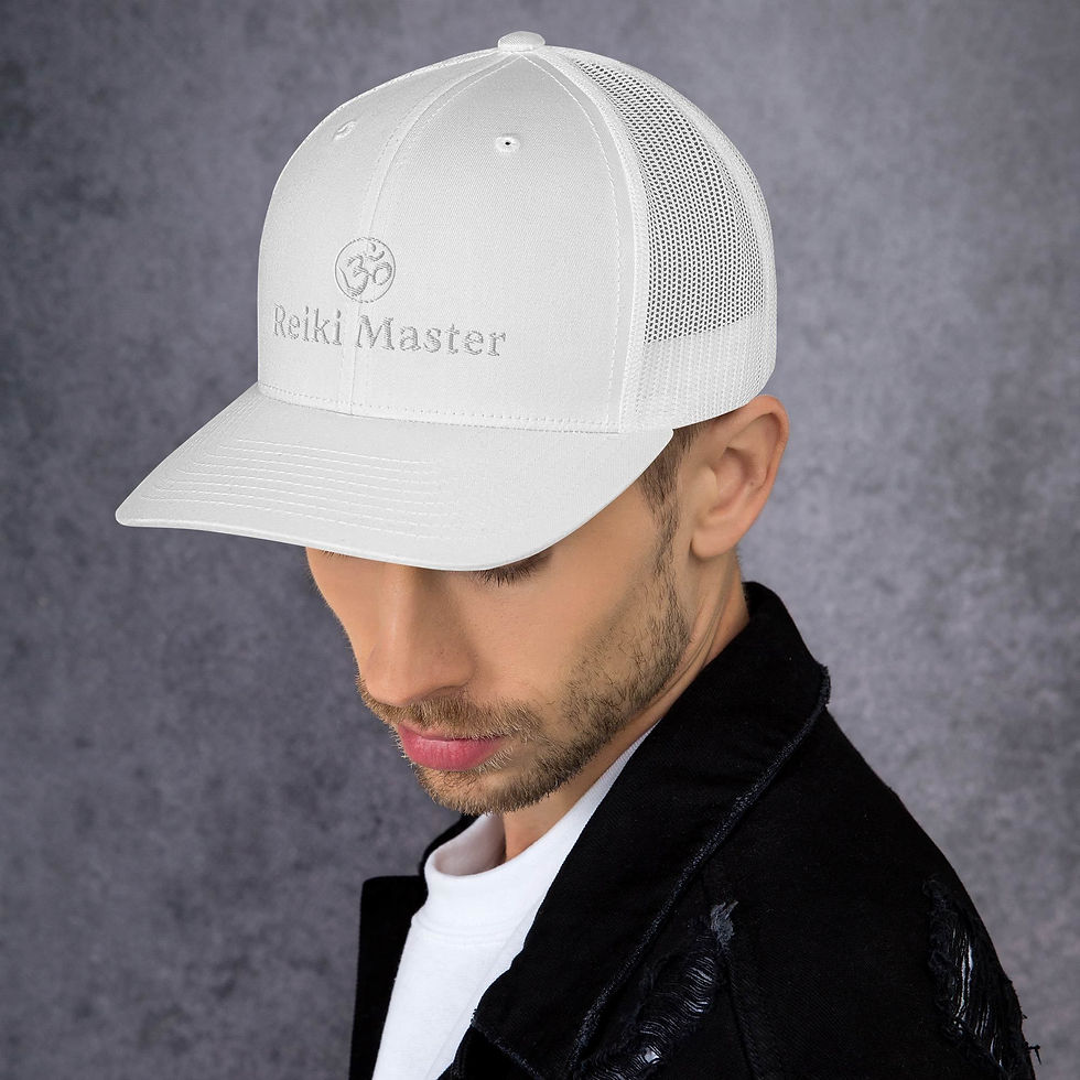 Thumbnail: Unisex Reiki Master Trucker Cap