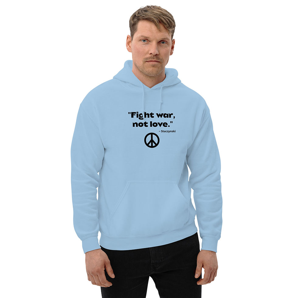 Thumbnail: Unisex Fight War Hoodie