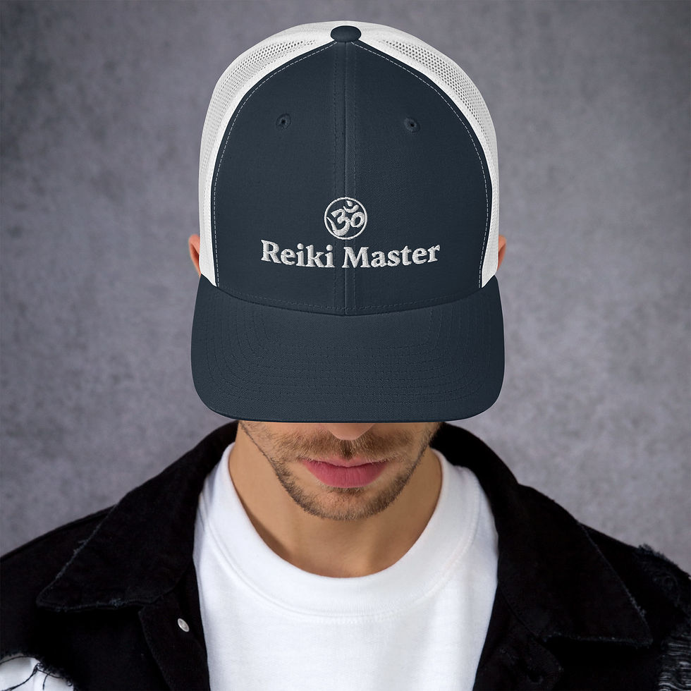 Thumbnail: Unisex Reiki Master Trucker Cap