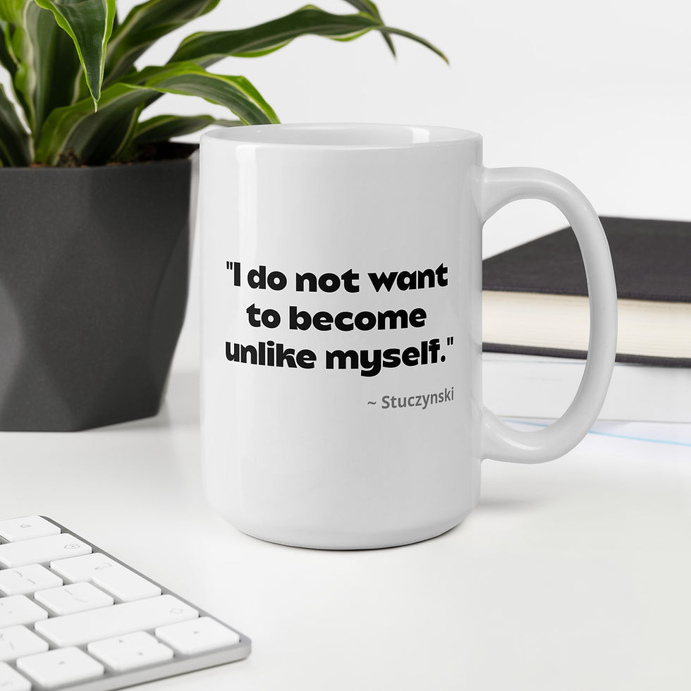 Thumbnail: Unlike Myself Ceramic Mug