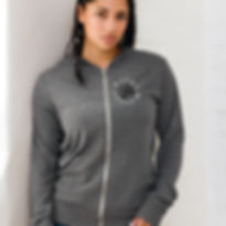 Unisex Reiki Master Om Zip Hoodie