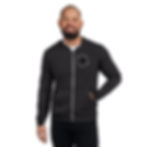 Thumbnail: Unisex Reiki Healer Om Zip Hoodie