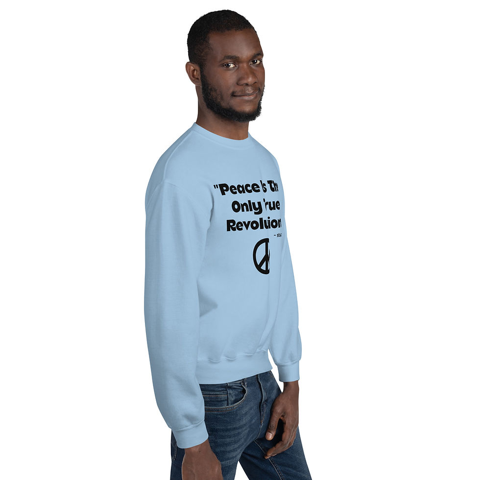 Thumbnail: Unisex Peace Revolution Sweatshirt