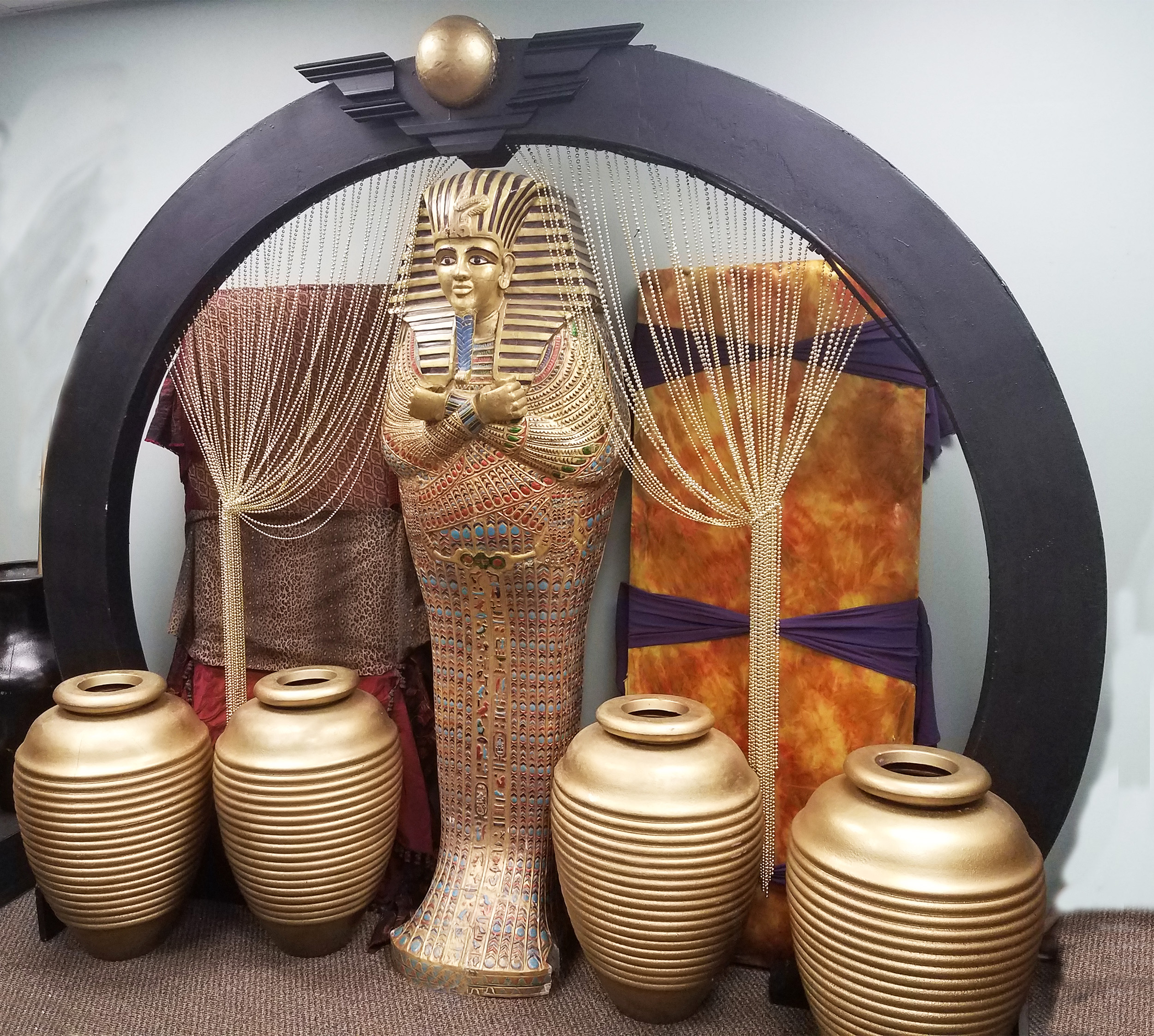 Deluxe Egyptian Sarcophagus