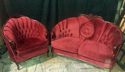 Loveseat and Chair
