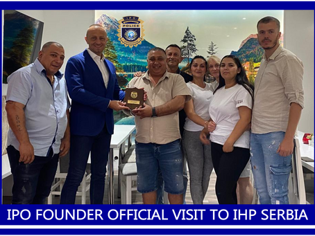 IPO FOUNDER OFFICIAL VISIT TO IHP SERBIA