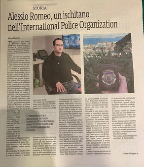 IPO Member Alessio Romeo in Italian news