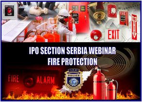 IPO SECTION SERBIA FIRE PROTECTION WEBINAR