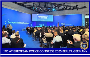 IPO AT EUROPEAN POLICE CONGRESS 2025 BERLIN, GERMANY