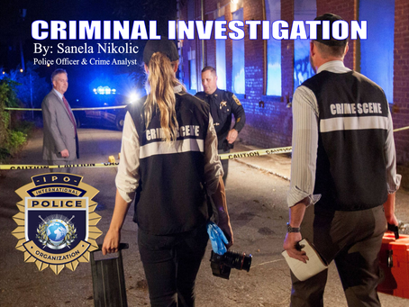 CRIMINAL INVESTIGATION
