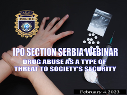 IPO SERBIA WEBINAR ON DRUG ABUSE