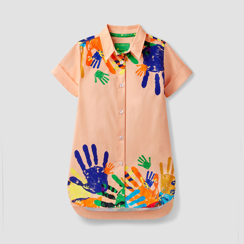 layflat image of dress