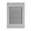 Miniatura: Placa Apagador 3 Interruptores 3 vías gris APL-103