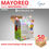 Miniatura: MAYOREO  50pz Serie Navideña LED Esfera Multicolor 1.6w 5.25m PH50988