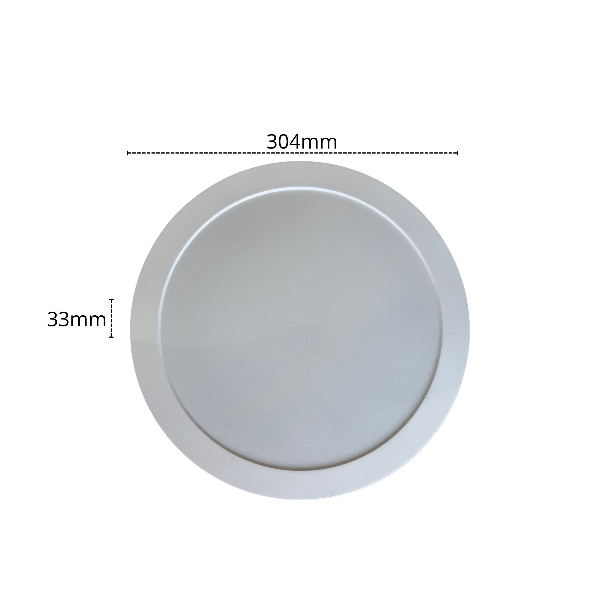 Panel CCT 36w Redondo Sobreponer Blanco JA PNLRB36CCT