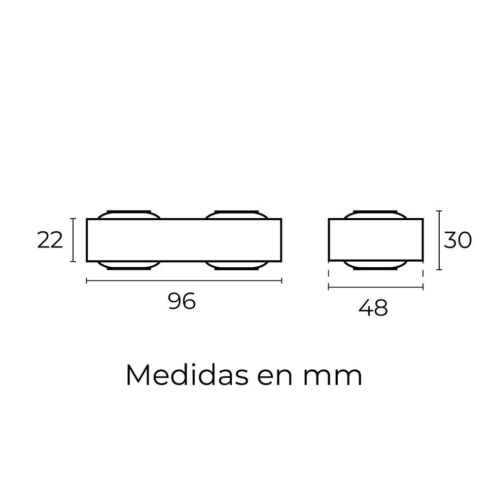 Miniatura: Arbotante Arcus II Sobreponer Negro 4w BC ML-9920.N30