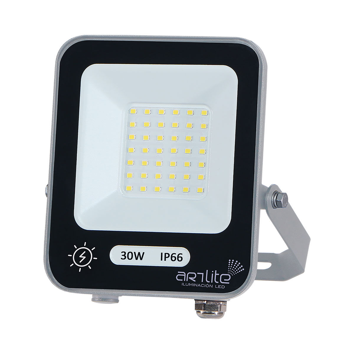 REFLECTOR LED SMD PARA PROYECTOS SOLARES 12-24VCD 30W ARE-013