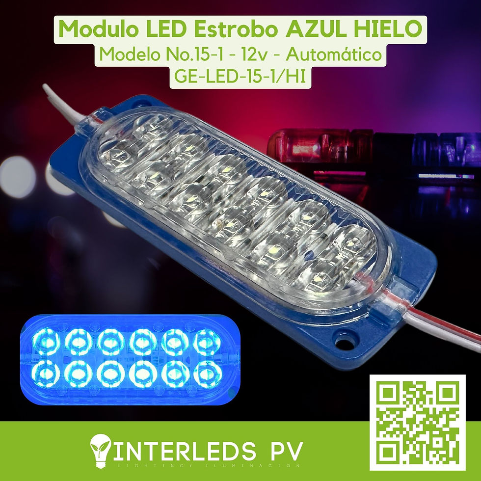 Miniatura: Modulo LED No.15-1 ESTROBO 12v GE-LED-15-1/**