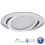 Miniatura: Razor 4" Redonda Orientable 10W - CROMO ND-RZR-CCT-421-SC