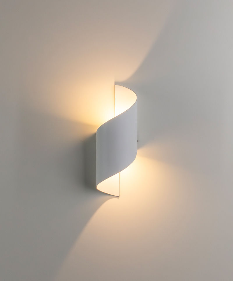 Arbotante LED 10w BC BLANCO IP54 OP SM-WL1201