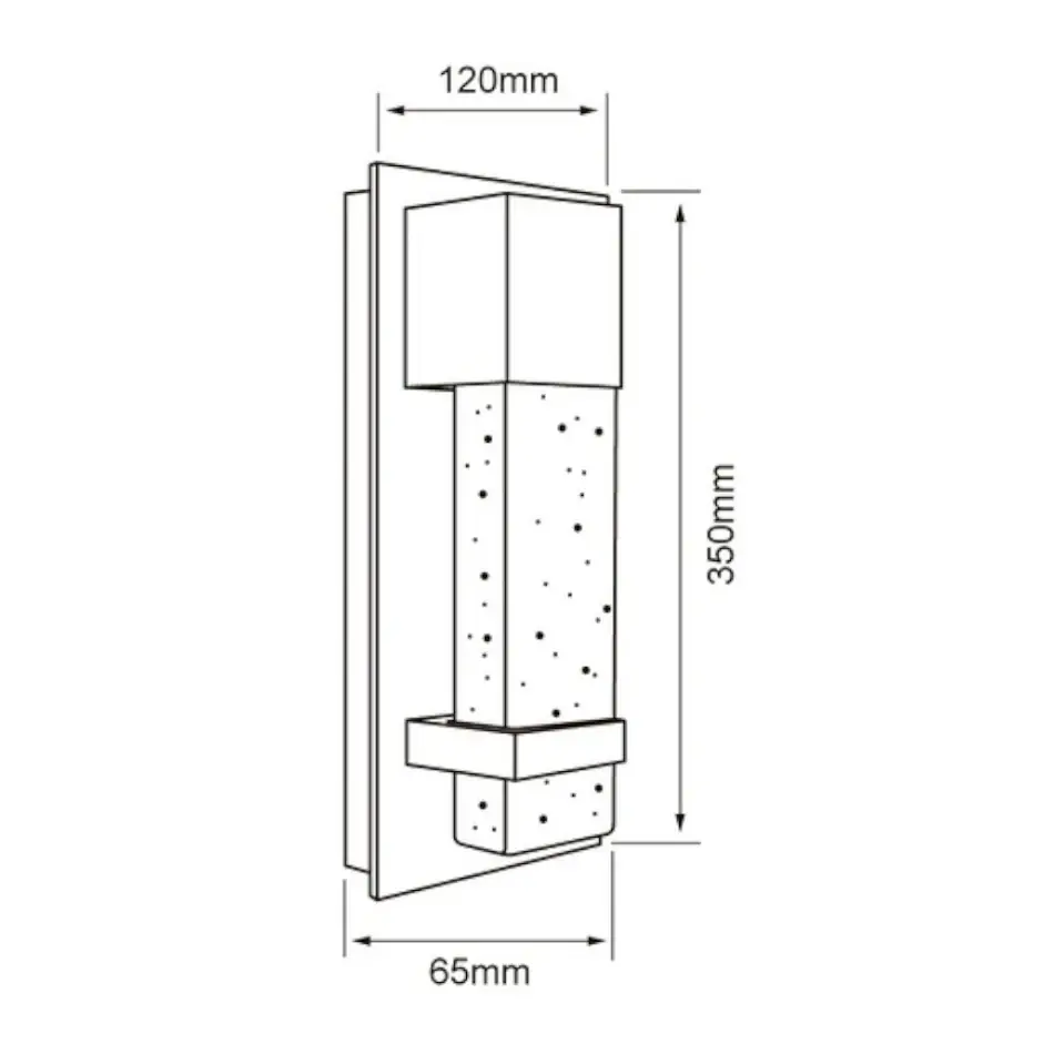 Miniatura: Exterior Dec Muros 10W 3000K 307LM 10DHLED206V30N