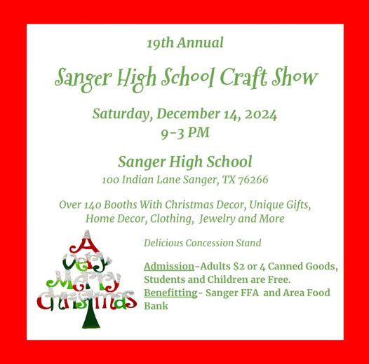 Sanger High Craft Show