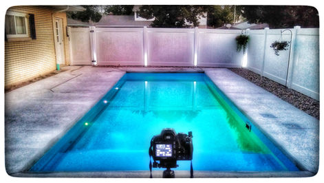 San Juan Biloxi Fiberglass Pool in Appleton WI by Pool Pros