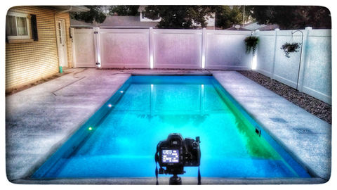 San Juan Biloxi Fiberglass Pool in Appleton WI by Pool Pros