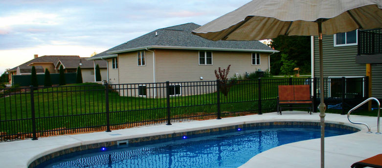 Pool Pros does it again and wins the 2013 APSP Gold Award of Excellence for this outstanding fiberglass pool project in Wrightstown, WI