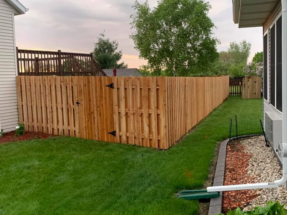 Wood Privacy Fence