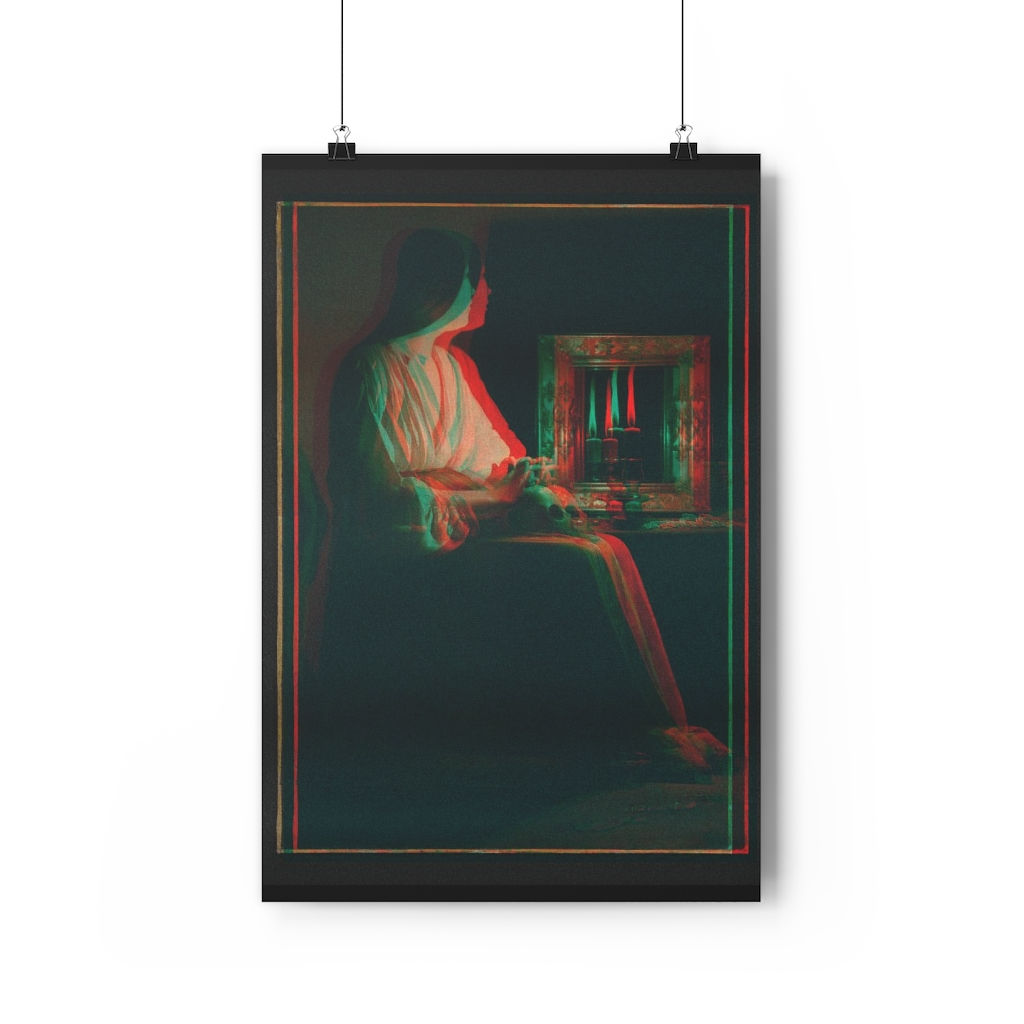 The Penitent Magdalen Premium Poster