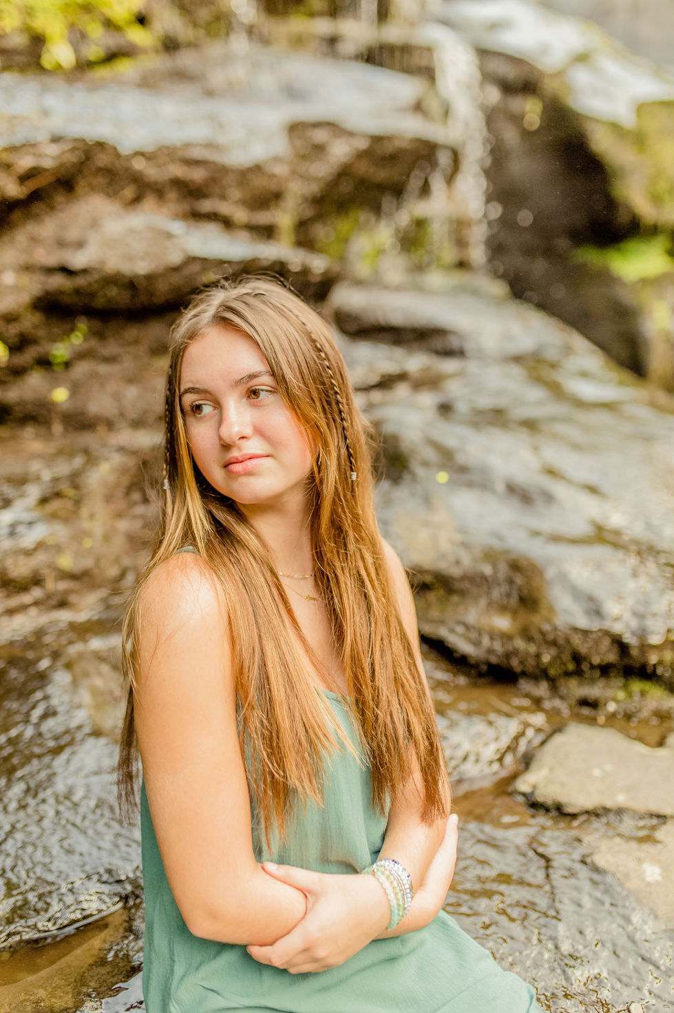 Bald River Falls Family Portraits - Knoxville Photographer -  BraskaJennea Photography-57