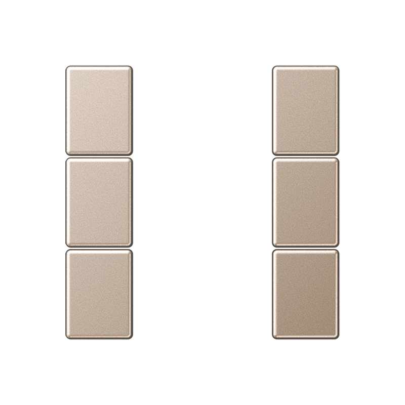 Miniatura: JUNG - Gama F50 A/AS eNet - Juego de teclas 3 fases.