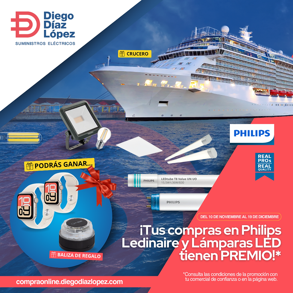 Promoción Philips Ledinaire y Lámparas LED 2025