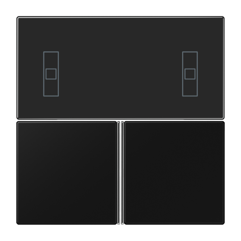 Thumbnail: JUNG - Gama F40 LS - Juego de teclas modulo KNX controlador de estancia RCD.