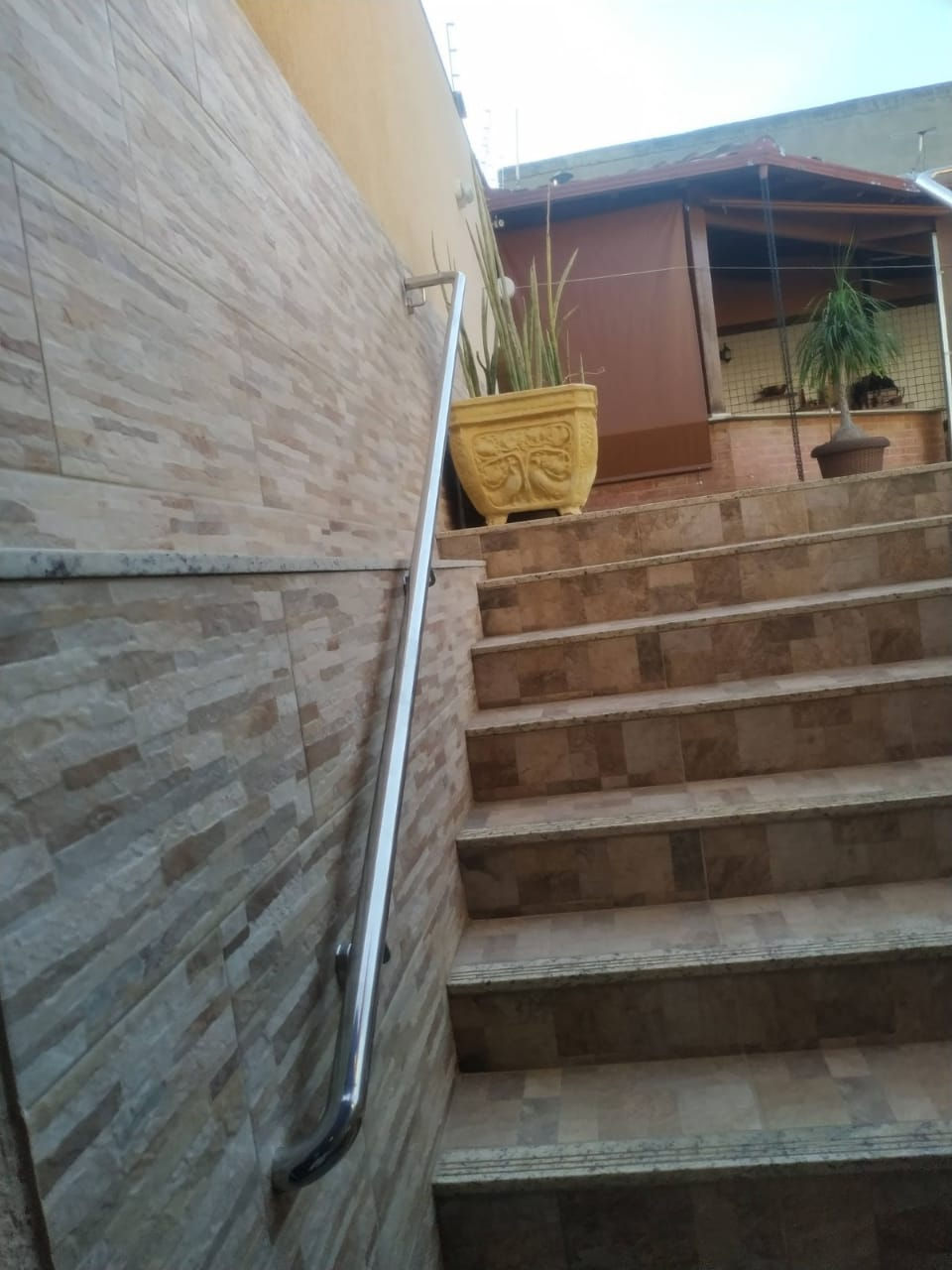 CORRIMÃO INOX REDONDO