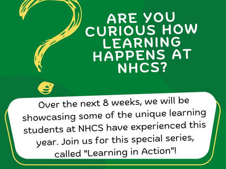 Learning In Action at NHCS!