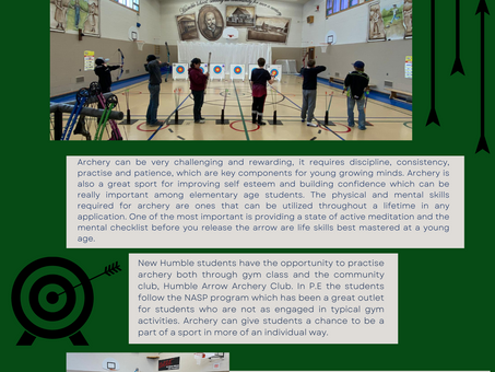 Archery at NHCS!