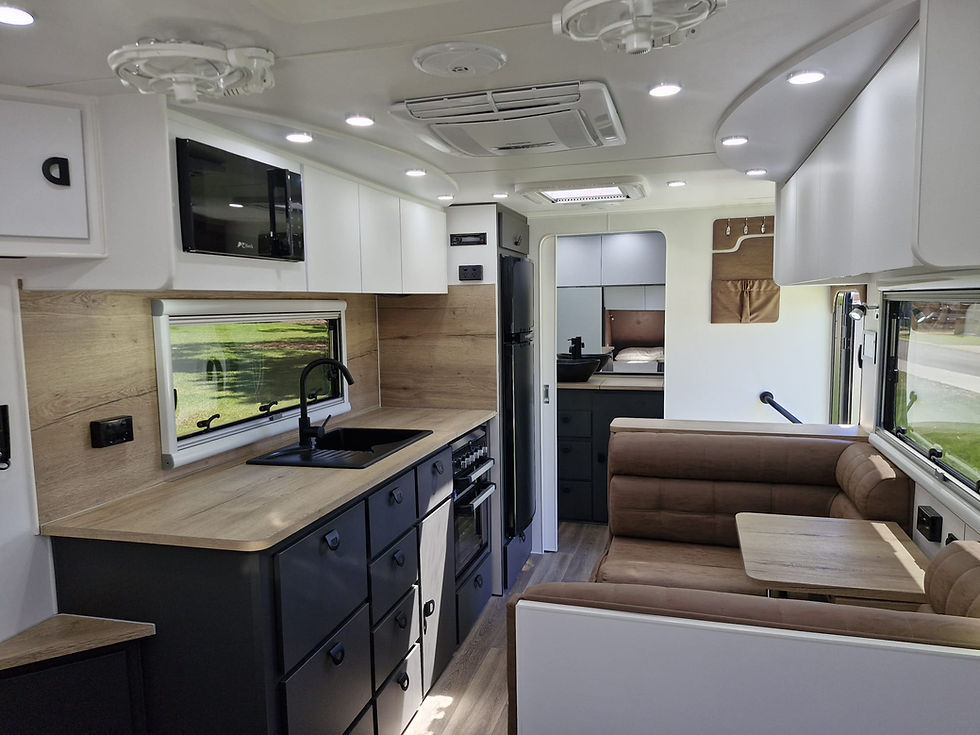 Thumbnail: tandem axle off road caravan australian made