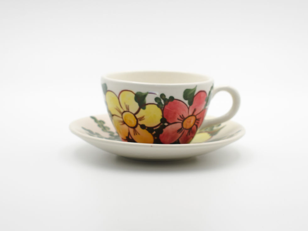 Miniatura: Juego de Café Violetas