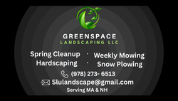 GREENSPACE LANDSCAPING BUSINESS CARD (Business Card (US))