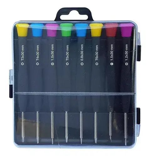 Kit De Reparación Para Smartphone Con 8 Puntas Hed-2302