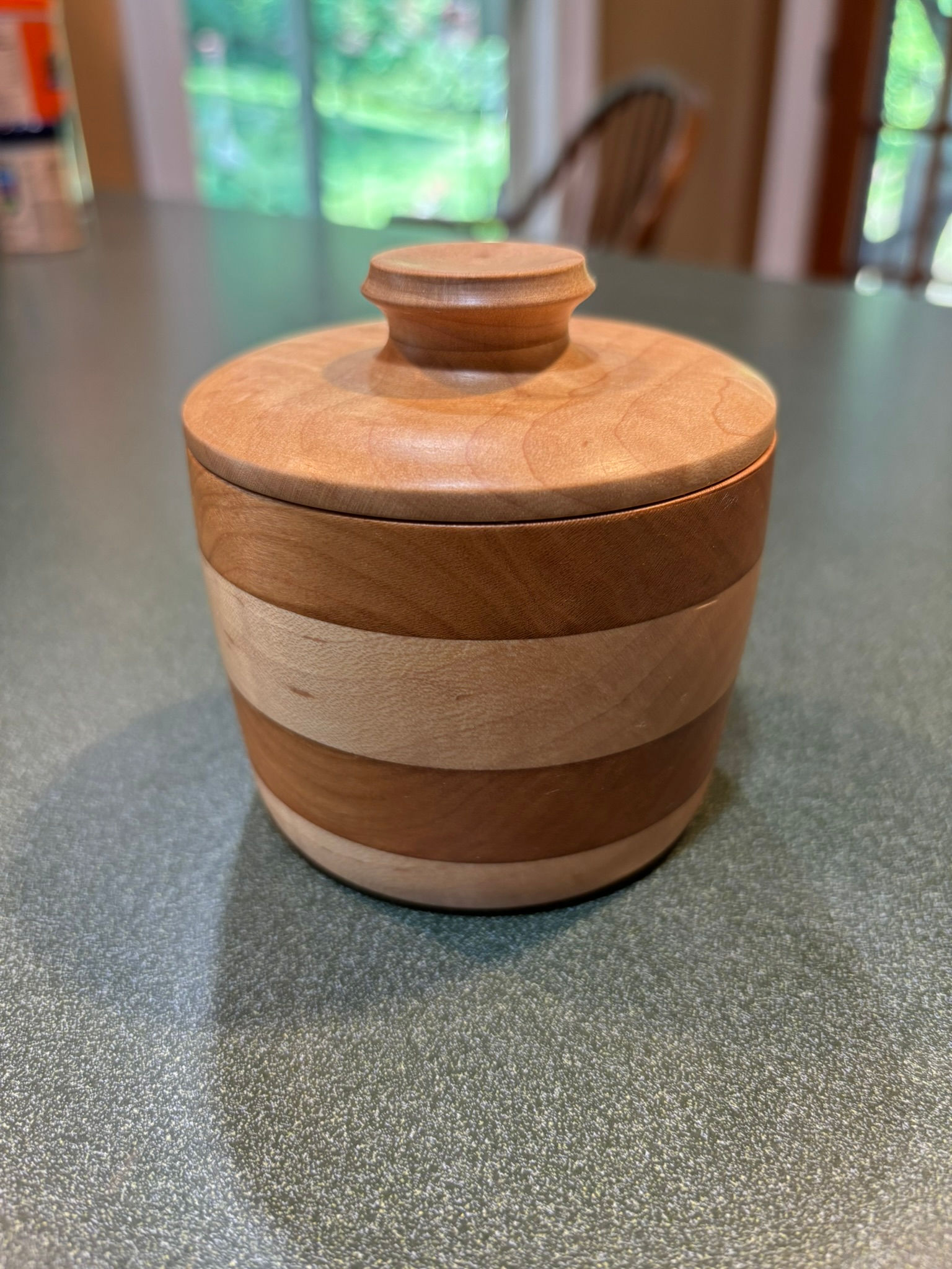 Salt Box - Cherry and Maple