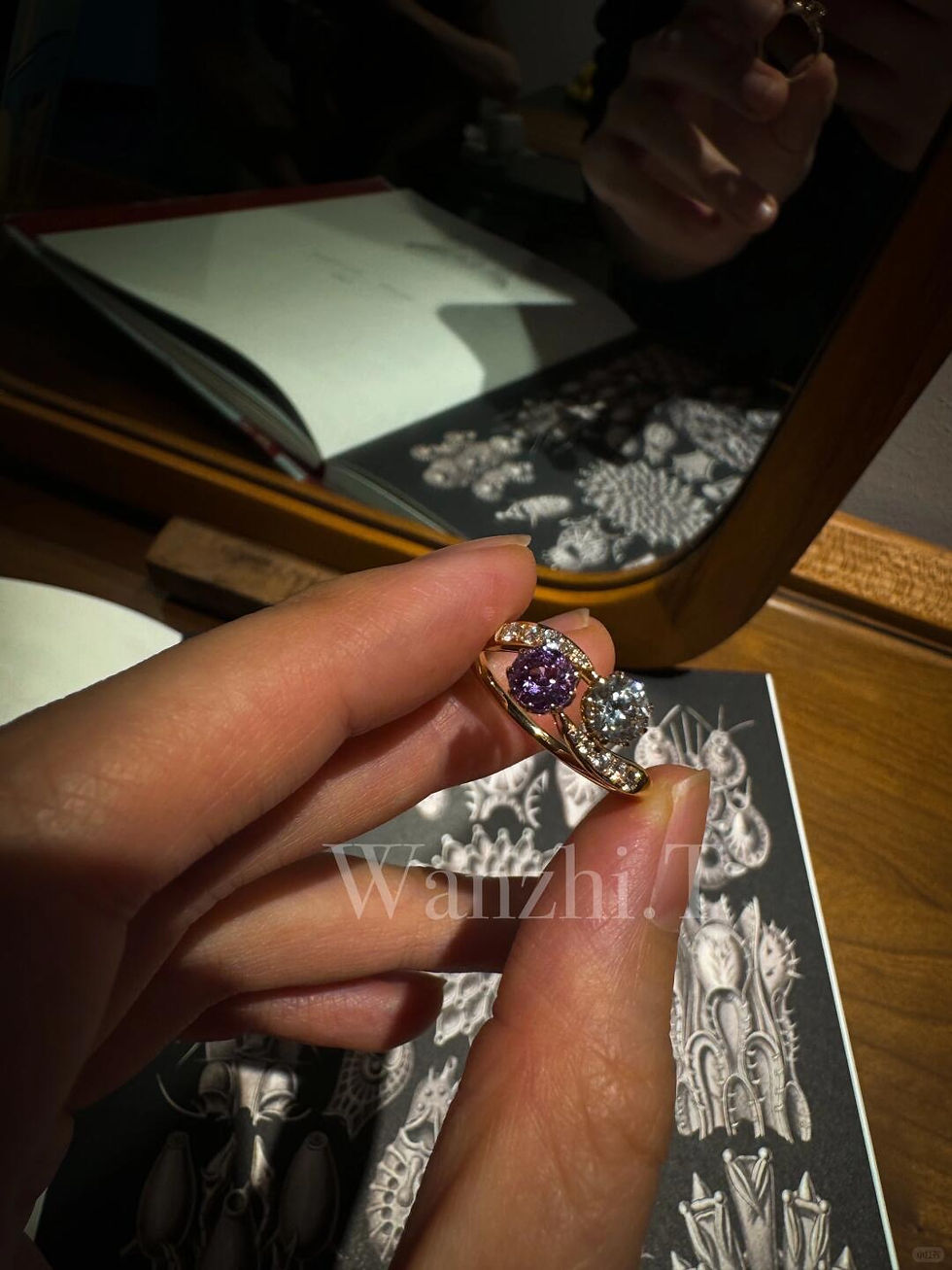 Sapphire&Dimond Ring